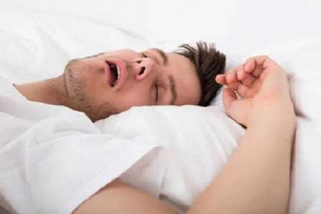 عکس خبري - اختلال تنفسي که نشانه آن خوابيدن با دهان باز است