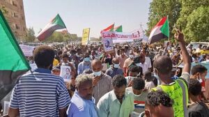 عکس خبري -کشته هاي تظاهرات سودان به ? تن افزايش يافت