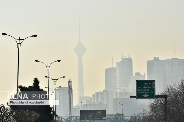 هواي تهران قابل قبول است/ پيش‌بيني افزايش غلظت آلاينده‌ها
