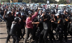 عکس خبري -تظاهرات ضد دولتي در ميدان التحرير/انتقاد از نامه مرسي به پرز