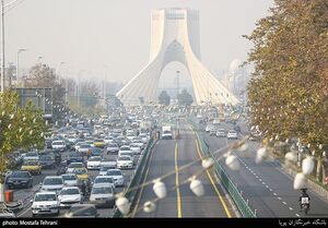 عکس خبري -آخرين وضعيت آلودگي هواي تهران