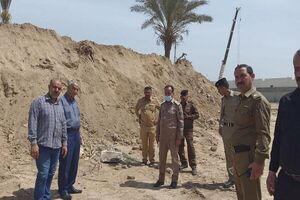 عکس خبري -کشف گور دسته جمعي در عراق