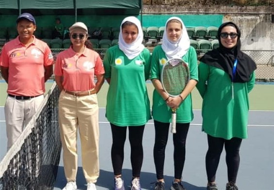  شکست تيم تنيس زير ?? سال دختران ايران در مسابقات مقدماتي جهان