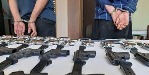 عکس خبري -انهدام باند بزرگ قاچاق سلاح و مهمات در ايلام