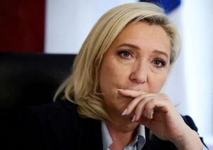 عکس خبري -افزايش بي سابقه شانس پيروزي لوپن در انتخابات فرانسه