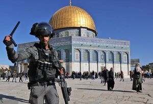 عکس خبري - فراخوان اسرائيليها براي تعرض به مسجدالاقصي و واكنش فلسطينيها
