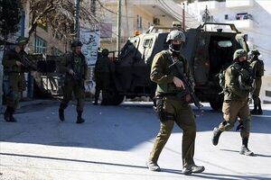 عکس خبري -يورش صهيونيست‌ها به کرانه باختري/ بازداشت ?? نفر بدون تفهيم اتهام