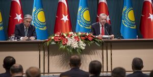 عکس خبري -توافق ترکيه و قزاقستان براي «شراکت استراتژيک»
