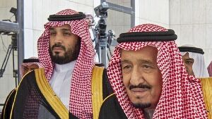 عکس خبري -پادشاه عربستان از بيمارستان مرخص شد
