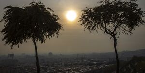 عکس خبري -کيفيت هواي پايتخت از عصر امروز بهبود مي‌يابد/منشأ آلودگي تهران داخلي يا خارجي؟