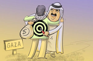 عکس خبري -رسوايي عربستان، قطر و تركيه در غزه