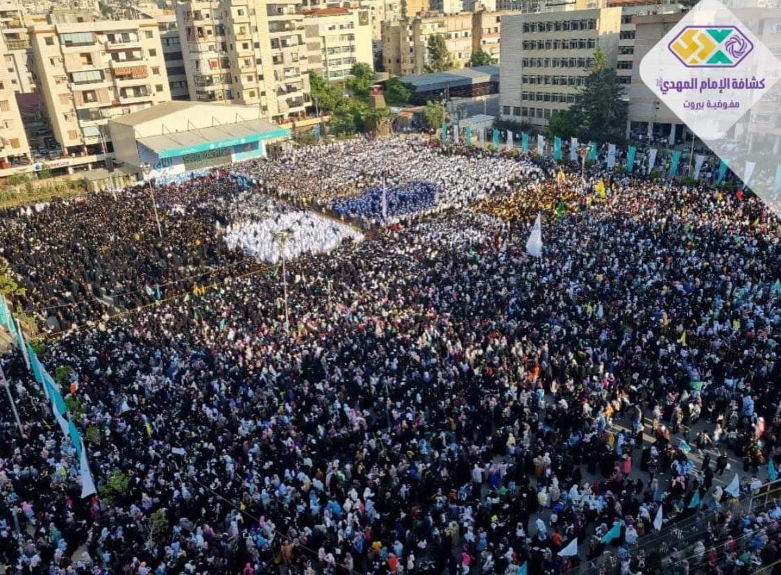 اجراي باشكوه سرود سلام فرمانده در لبنان