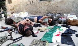 عکس خبري -ده‌ها تروريست در درگيري با ارتش سوريه کشته شدند