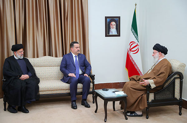 امام خامنه اي در ديدار نخست وزير عراق تاکيد کردند:رژيم صهيونيستي تا الان شکست خورده واقعي در اين ماجرا است