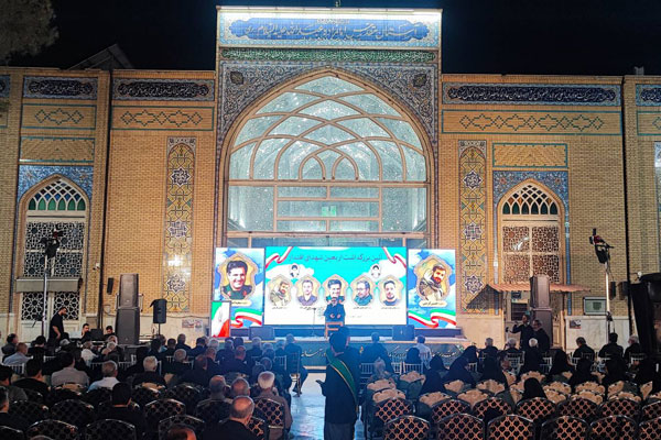 مراسم چهلم شهداي اقتدار در آستان مقدس امامزاده ابوعبدالله(عليه السلام) شهرري برگزار شد