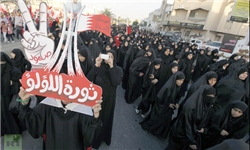 عکس خبري -تظاهرات گسترده ضد رژيم آل‌خليفه در بحرين +عکس