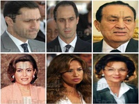 عکس خبري -اعضاي خانواده مبارک ممنوع الخروج شدند