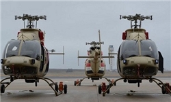 عکس خبري -تحويل 3 فروند بالگرد نظامي آمريکايي به عراق