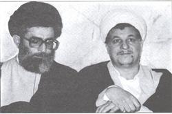 عکس خبري -حضور صبحگاهي هاشمي در دفتر آيت الله خامنه‌اي