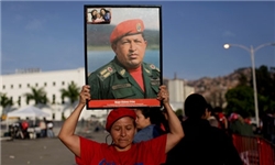 عکس خبري -مراسم خاکسپاري چاوز با حضور سران ??کشور
