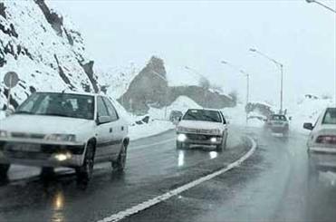 عکس خبري -آخرين وضعيت جوي جاده‌هاي کشور