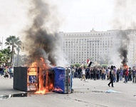 عکس خبري -تظاهرات معترضانه مصري‌ها ادامه دارد