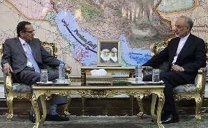 عکس خبري -ديدار رئيس مجلس نيکاراگوئه با وزير خارجه