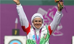عکس خبري -يک زن ايراني ورزشکار سال جهان شد