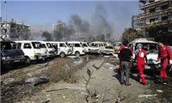 عکس خبري - حمله‌خمپاره‌اي به‌سفارت روسيه در دمشق
