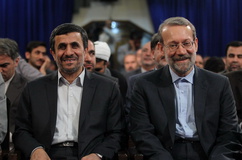 عکس خبري -لاريجاني احمدي نژاد را به دادگاه کشاند!