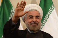 عکس خبري -فرش قرمز «سعودي» براي «روحاني»