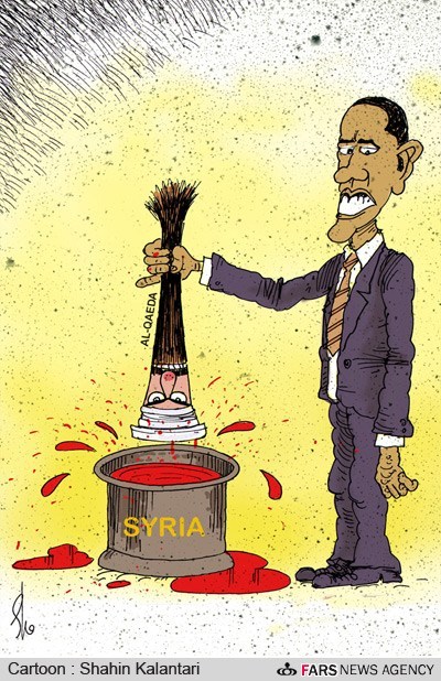 عکس خبري -القاعده گوشتکوب اوباما!