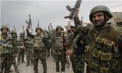 عکس خبري -ارتش سوريه کنترل «زملکا» در دمشق را در دست گرفته است