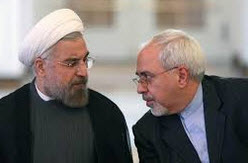 عکس خبري -پشت پايي که شب مذاکره روحاني به ظريف زد! 
