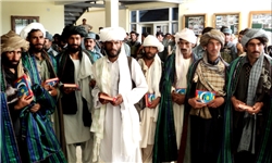 عکس خبري -21 نيروي مسلح طالبان به روند صلح افغانستان پيوستند