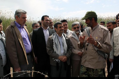 عکس خبري -عکس يادگاري جهرمي‌ها با رئيس‌جمهور سابق