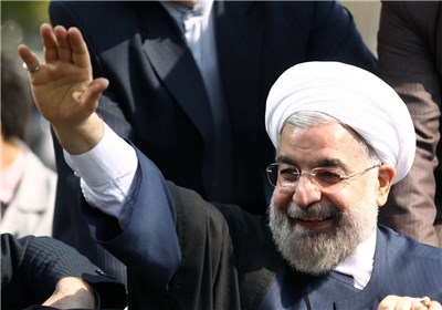 عکس خبري -حضور روحاني در مراسم بدرقه تيم ملي فوتبال 