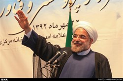 عکس خبري -روحاني؛ سخنران «همايش اميد و انتظار»