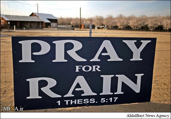 عکس خبري -درخواست براي دعاي باران در آمريکا+عکس