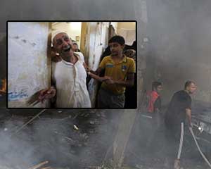 عکس خبري -حمايت آمريکا و انگليس وقيحانه است/سکوت سازمان ملل درمقابل جنايت در غزه هيچ توجيهي ندارد