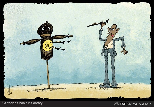 عکس خبري -کاريکاتور/داعش، آلت دست امريکا!