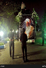 عکس خبري -گزارش تصويري/انتقال پيکر مرحوم آيت الله مهدوي کني به دانشگاه تهران