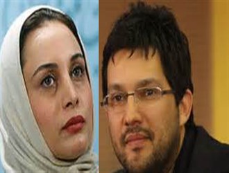عکس خبري -حامد بهداد و مريم کاوياني در کمپين حمايت از پاسپورت ايراني