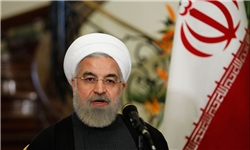 عکس خبري -روحاني: توافق نهايي بايد تضمين کننده لغو تمامي تحريم‌هاي اقتصادي باشد