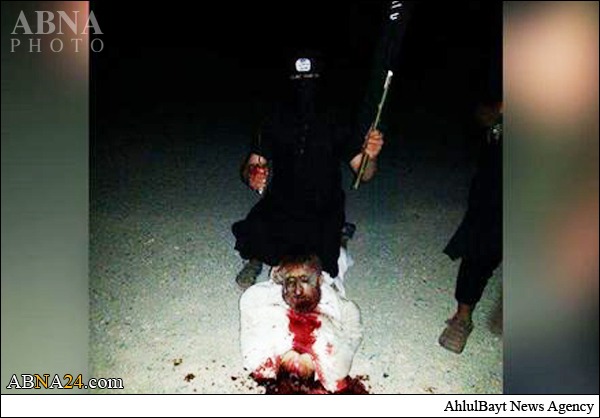 عکس خبري -ذبح مرد افغان به دست داعش + عکس