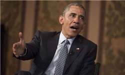 عکس خبري -اوباما: از فاجعه دستيابي ايران به بمب اتم جلوگيري کردم