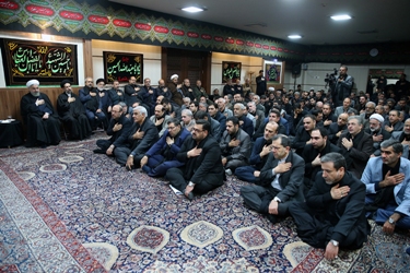 عکس خبري - دومين روز مراسم عزاداري حضرت اباعبدالله الحسين(ع) با حضور رييس جمهوري