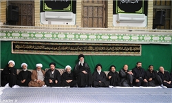 عکس خبري -برگزاري اولين شب مراسم عزاداري حضرت اباعبدالله الحسين (ع) با حضور رهبر معظم انقلاب 