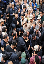 عکس خبري -گزارش تصويري/تشييع پيکر مدافعان حرم در خيابان پاستور 