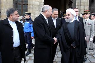 عکس خبري -اولاند و روحاني در اليزه ديدار مي‌کنند